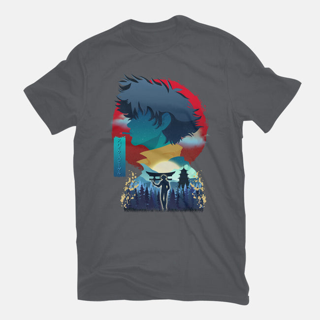 The Bounty Hunter-mens basic tee-daudau