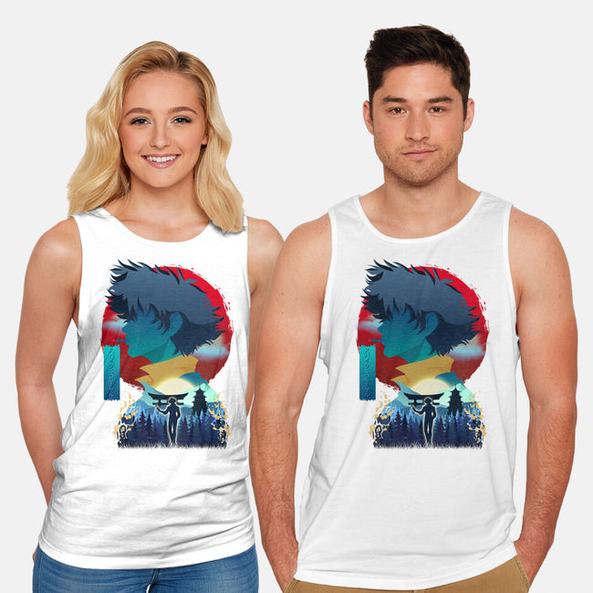 The Bounty Hunter-unisex basic tank-daudau