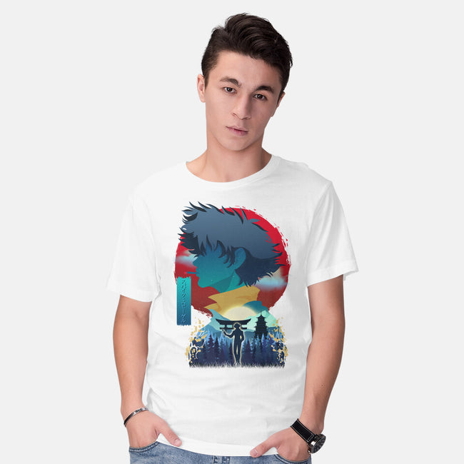 The Bounty Hunter-mens basic tee-daudau