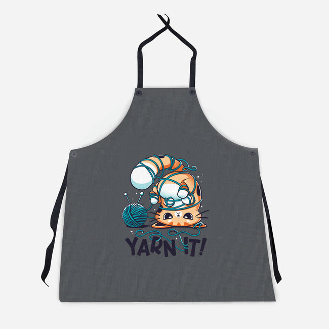 Yarn It-unisex kitchen apron-Snouleaf