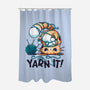 Yarn It-none polyester shower curtain-Snouleaf