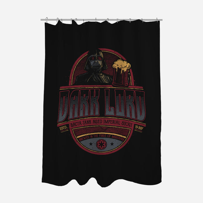Dark Lord Stout-none polyester shower curtain-teesgeex