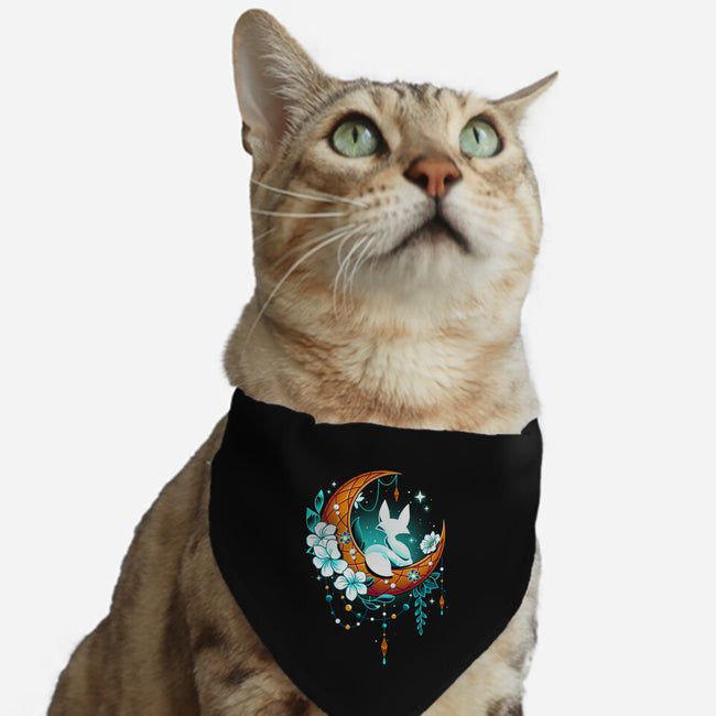 Moonlight Fox-cat adjustable pet collar-Snouleaf