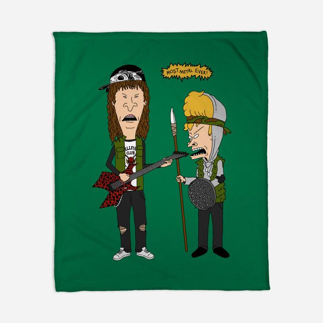 Most Metal Ever-none fleece blanket-drbutler