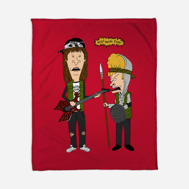 Most Metal Ever-none fleece blanket-drbutler
