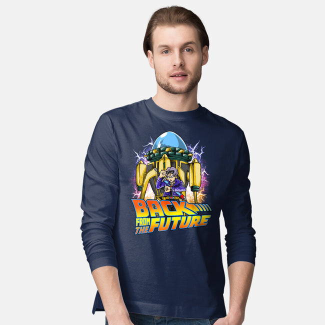 Back From The Future-mens long sleeved tee-joerawks