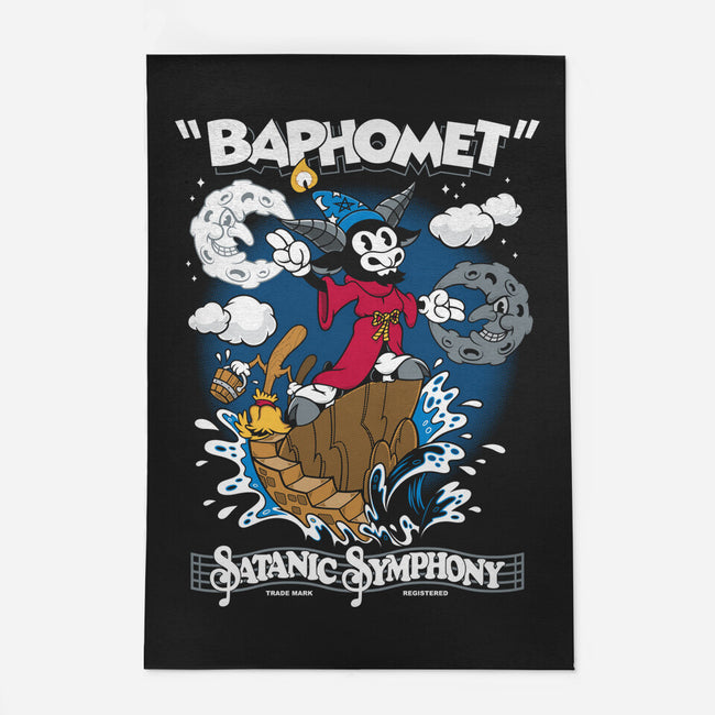 Baphomet Sorcerer-none indoor rug-Nemons