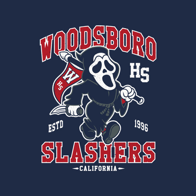Woodsboro Slashers-womens fitted tee-Nemons