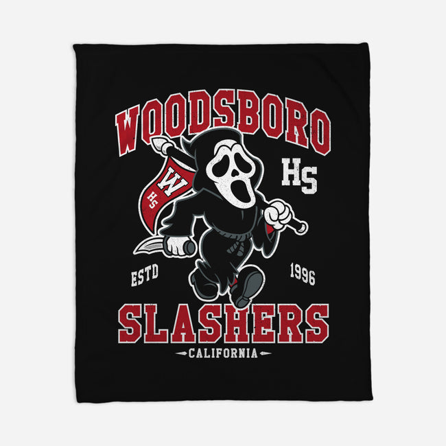 Woodsboro Slashers-none fleece blanket-Nemons