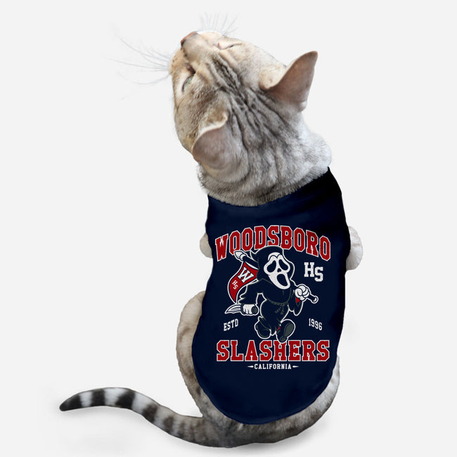 Woodsboro Slashers-cat basic pet tank-Nemons