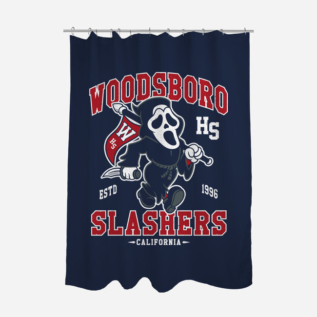 Woodsboro Slashers-none polyester shower curtain-Nemons