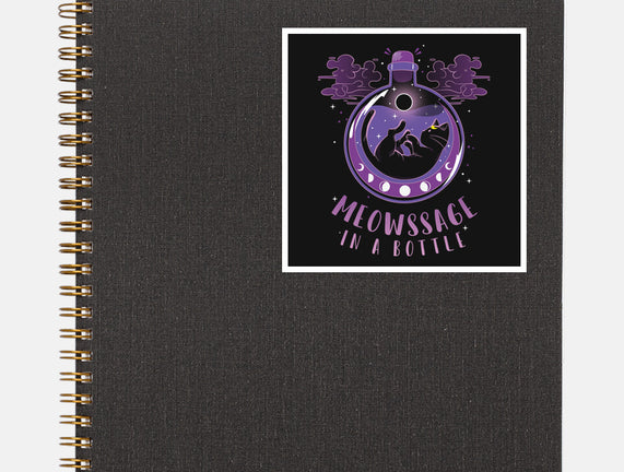 Meowssage In A Bottle