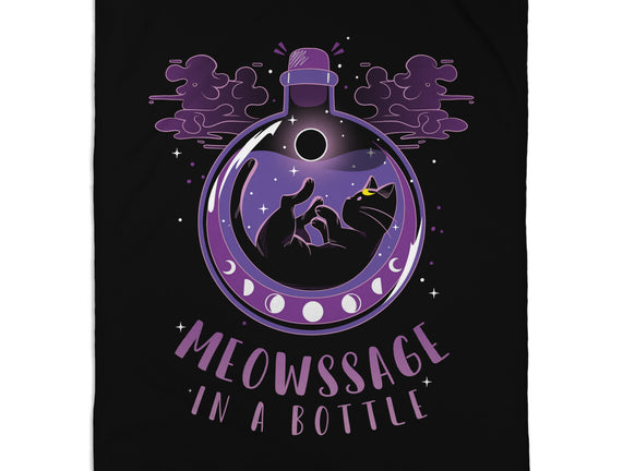 Meowssage In A Bottle
