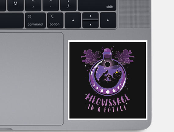 Meowssage In A Bottle