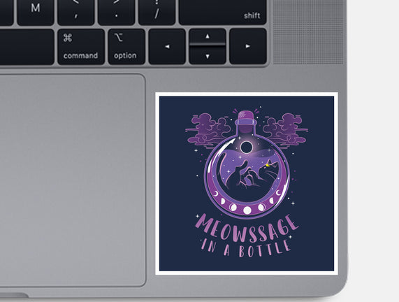 Meowssage In A Bottle