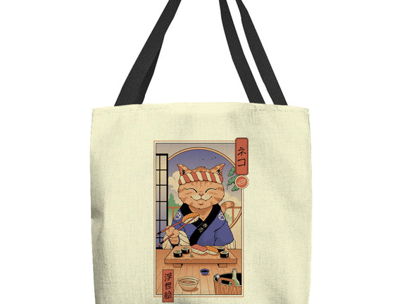 Sushi Cat In Edo