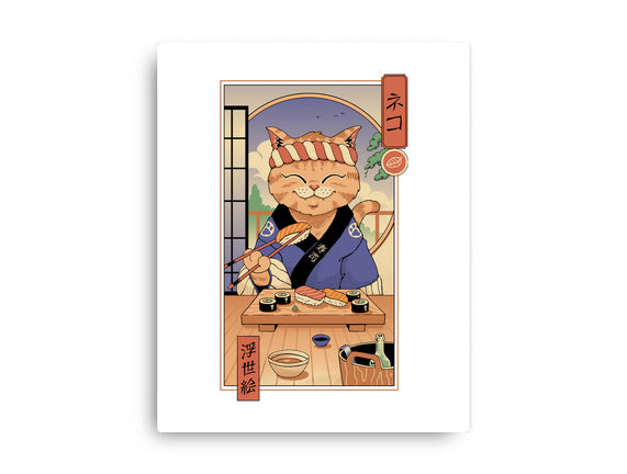 Sushi Cat In Edo
