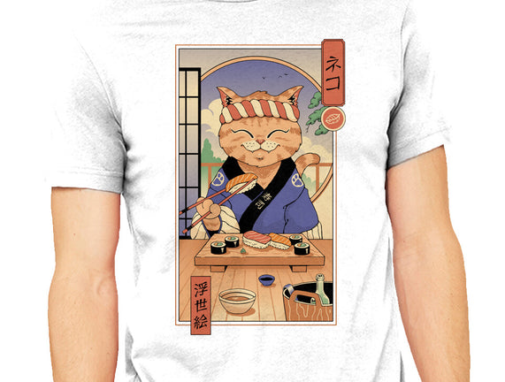 Sushi Cat In Edo