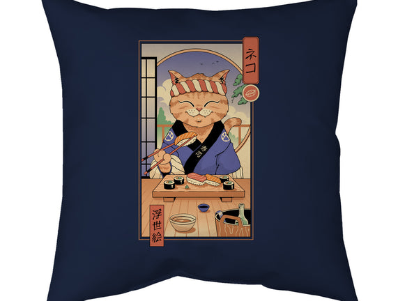 Sushi Cat In Edo