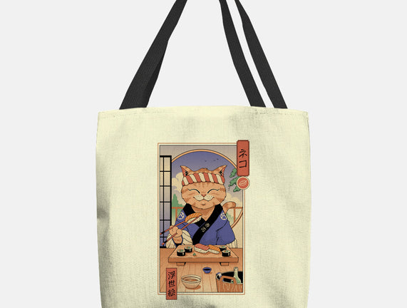 Sushi Cat In Edo