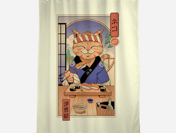 Sushi Cat In Edo