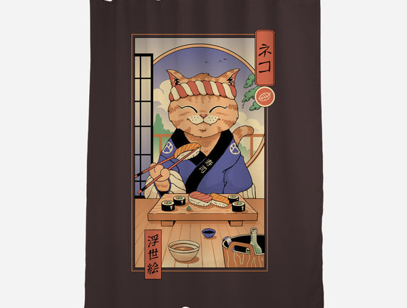 Sushi Cat In Edo