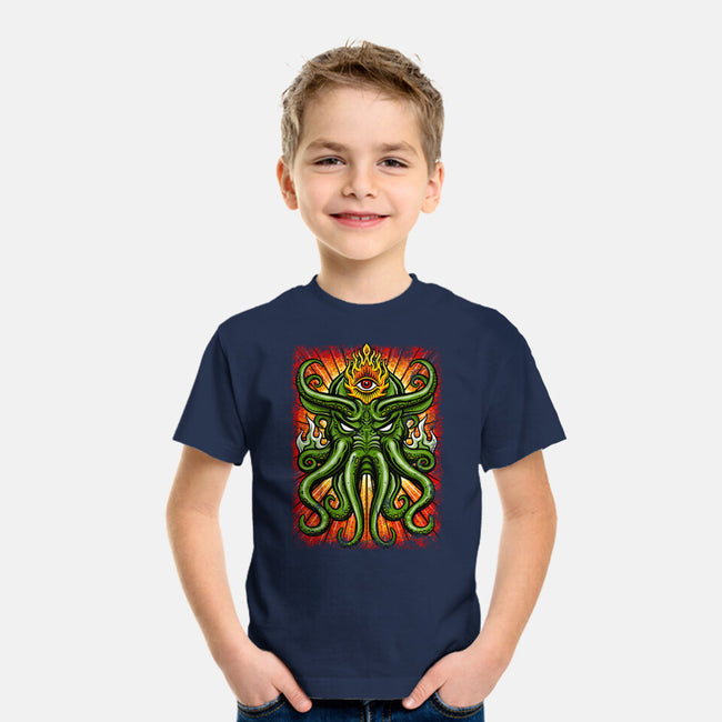 House Of Cthulhu-youth basic tee-drbutler
