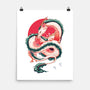 Dragon Love-none matte poster-Bellades