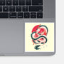 Dragon Love-none glossy sticker-Bellades