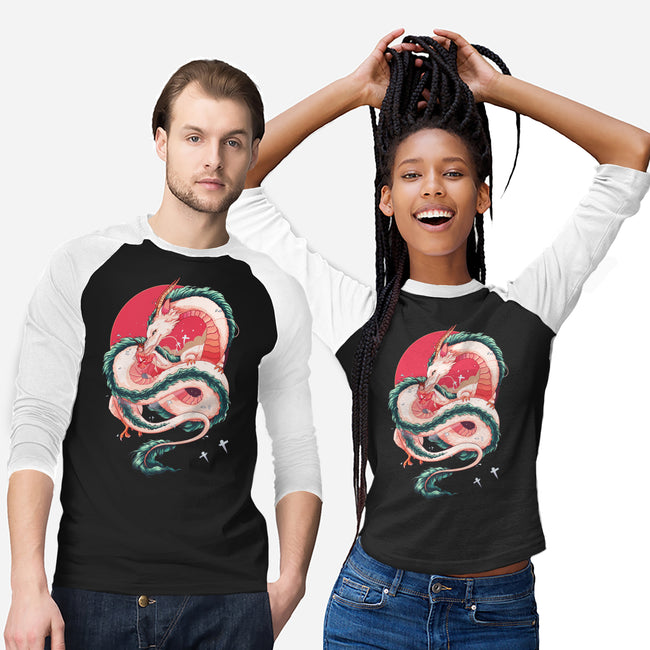 Dragon Love-unisex baseball tee-Bellades
