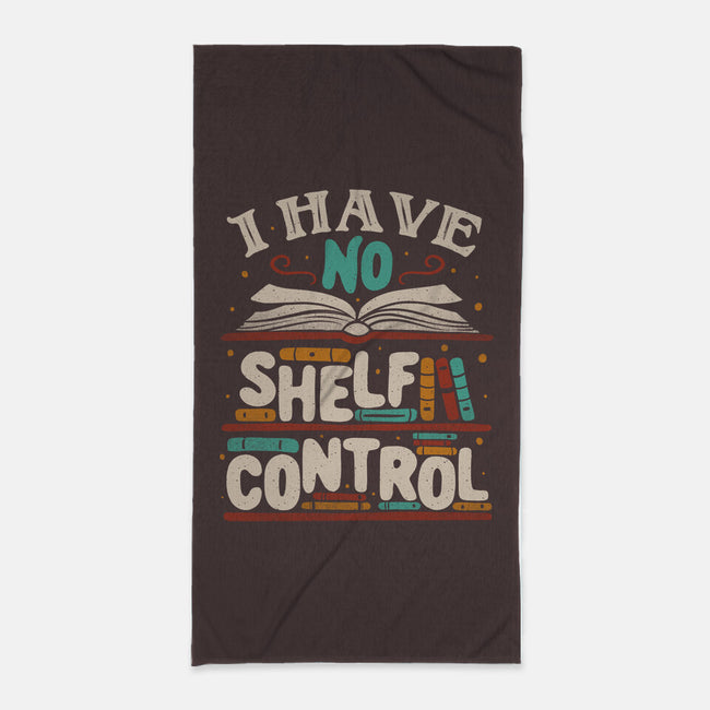 I Have No Shelf Control-none beach towel-tobefonseca