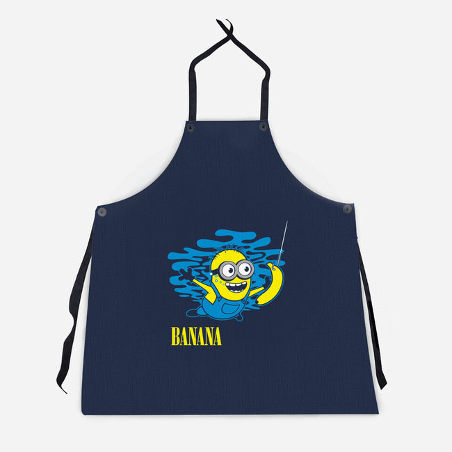 Banana Nirvana-unisex kitchen apron-Vitaliy Klimenko