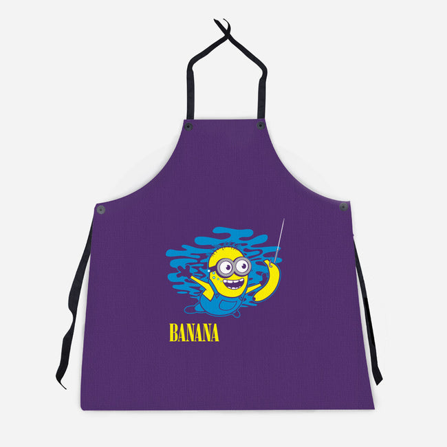 Banana Nirvana-unisex kitchen apron-Vitaliy Klimenko