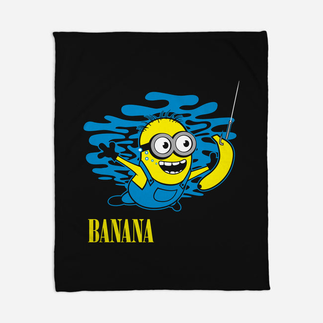 Banana Nirvana-none fleece blanket-Vitaliy Klimenko