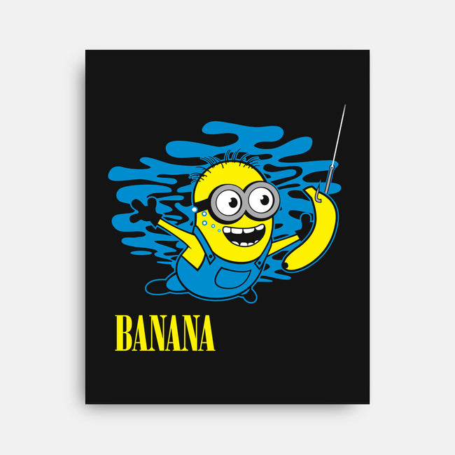 Banana Nirvana-none stretched canvas-Vitaliy Klimenko