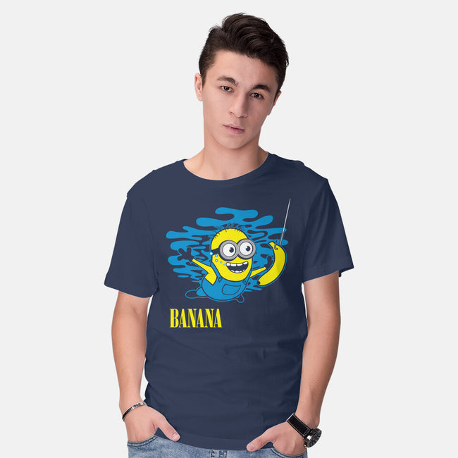 Banana Nirvana-mens basic tee-Vitaliy Klimenko
