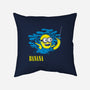 Banana Nirvana-none removable cover w insert throw pillow-Vitaliy Klimenko