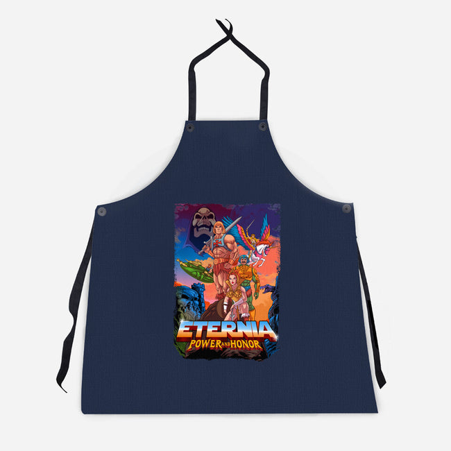 Eternia Power And Honor-unisex kitchen apron-Diego Oliver