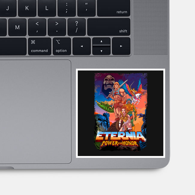 Eternia Power And Honor-none glossy sticker-Diego Oliver