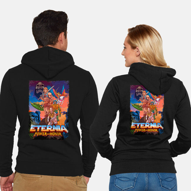 Eternia Power And Honor-unisex zip-up sweatshirt-Diego Oliver