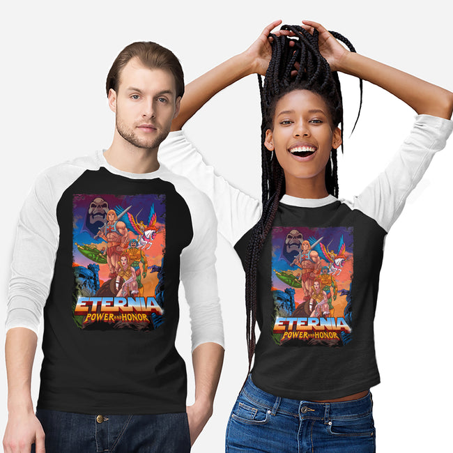 Eternia Power And Honor-unisex baseball tee-Diego Oliver