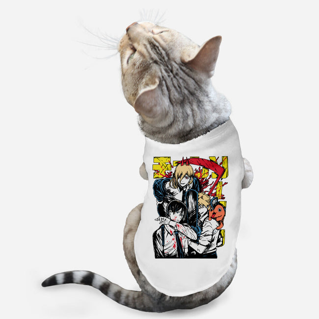Team Chainsaw-cat basic pet tank-rondes