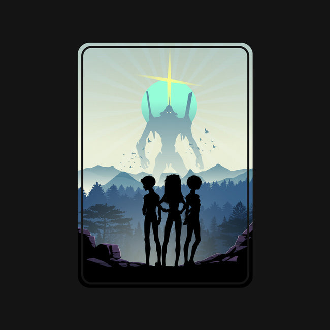 The Eva Mecha Team-womens racerback tank-RonStudio