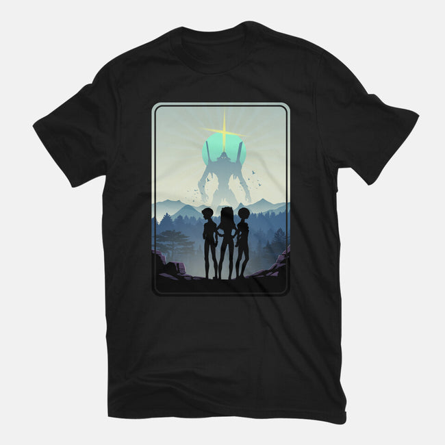 The Eva Mecha Team-mens heavyweight tee-RonStudio