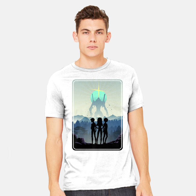 The Eva Mecha Team-mens heavyweight tee-RonStudio