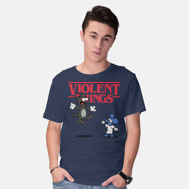 Violent Things-mens basic tee-Boggs Nicolas