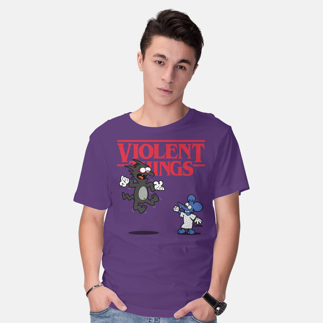 Violent Things-mens basic tee-Boggs Nicolas