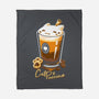 CatPuccino-none fleece blanket-Snouleaf