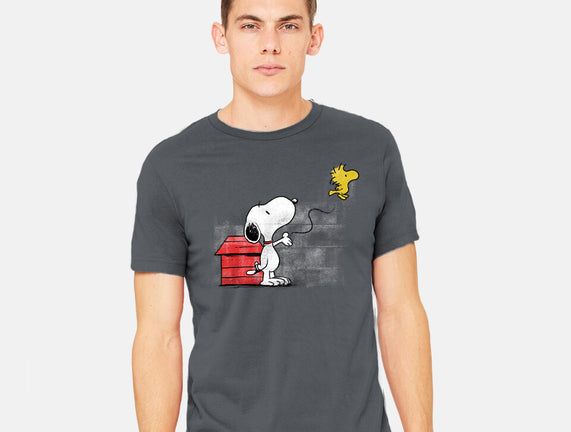 Dog With Bird