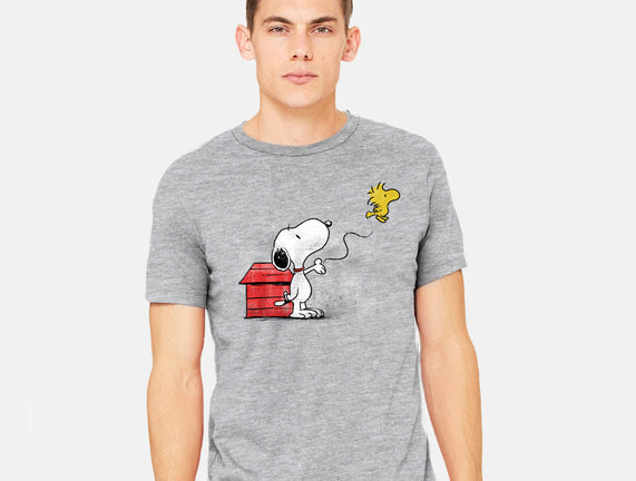 Dog With Bird